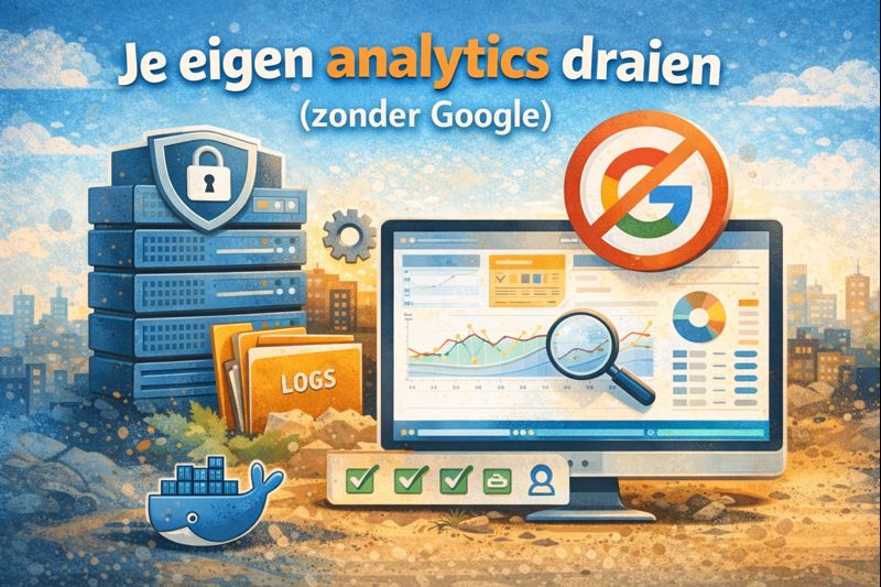 AI-gegenereerde illustratie van eigen analytics